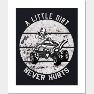 Dirt Quad Bike Offroad Motorsports Posters and Art